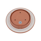 Nowodvorski Lampa ścienna natynkowa ARIA LED M 9W 220-230 50/60 IP54 - Aluminium lakierowane - Terakota 11567