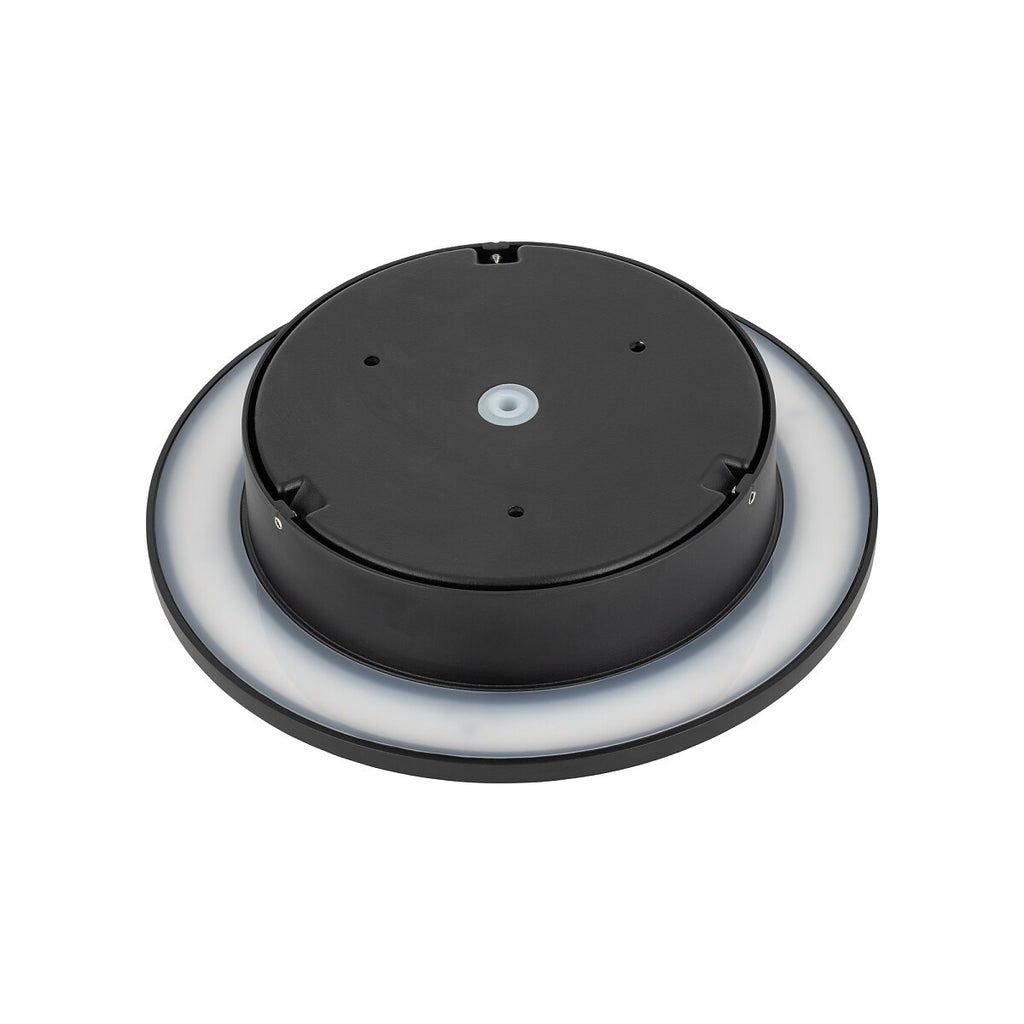 Nowodvorski Lampa ścienna natynkowa ARIA LED L 12W 220-230 50/60 IP54 - Aluminium lakierowane - Czarny 11568