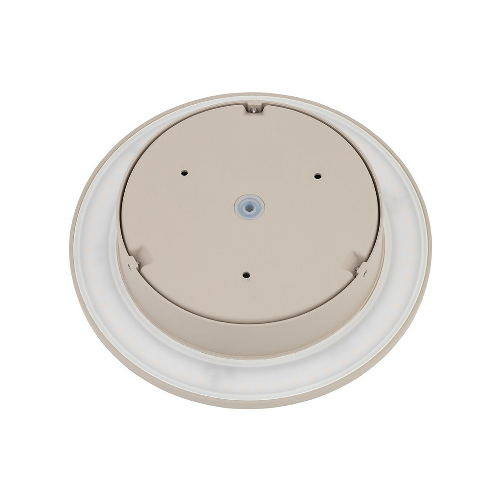 Nowodvorski Lampa ścienna natynkowa ARIA LED L 12W 220-230 50/60 IP54 - Aluminium lakierowane - Beżowy 11570