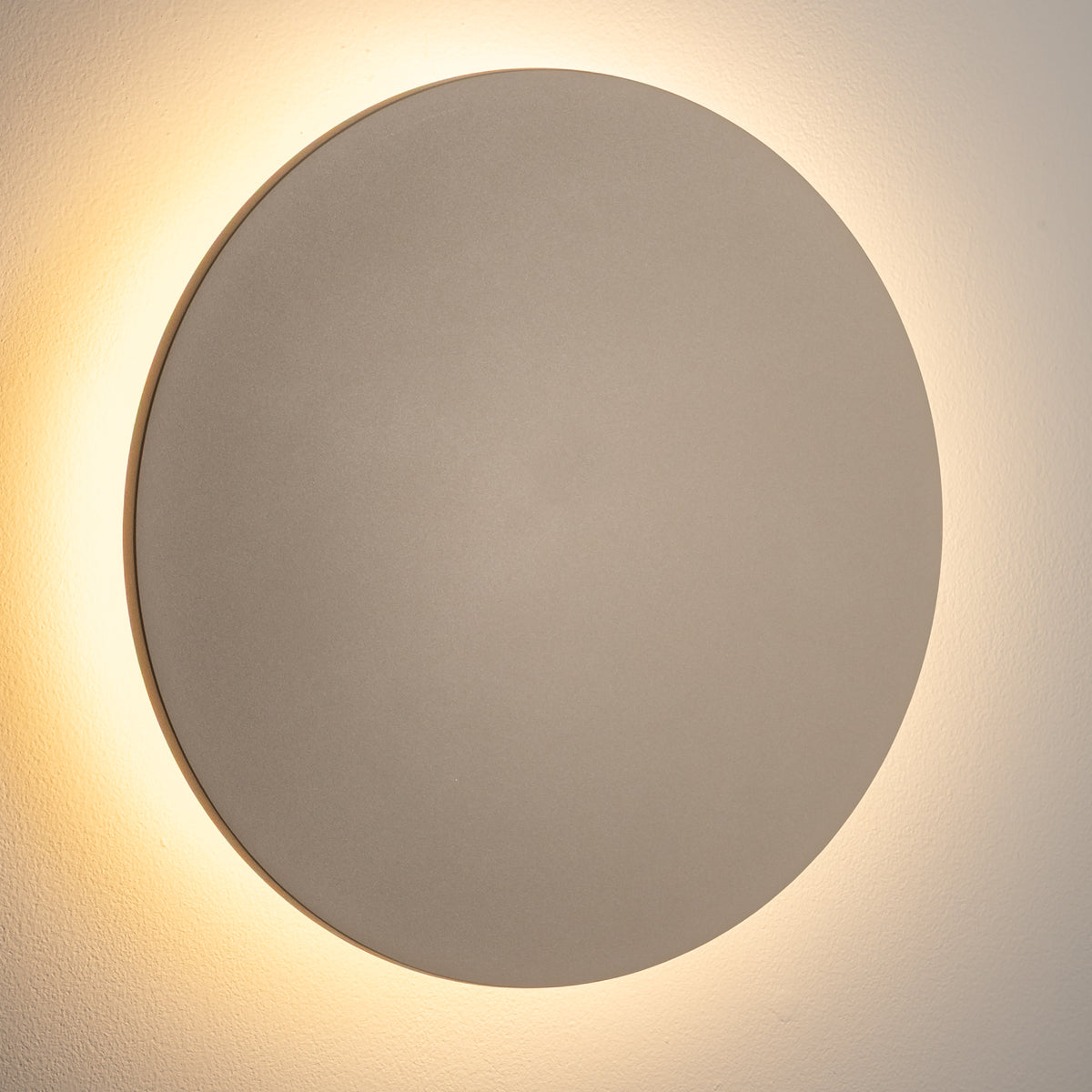 Nowodvorski Lampa ścienna natynkowa ARIA LED XL 15W 220-230 50/60 IP54 - Aluminium lakierowane - Beżowy 11573 - lampa włączona
