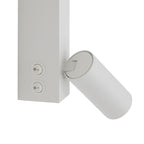 Nowodvorski Kinkiet regulowany z włącznikiem EASY LED LEFT 1x10W only LED, 1x11W LED 50/60Hz - Aluminium - Biały