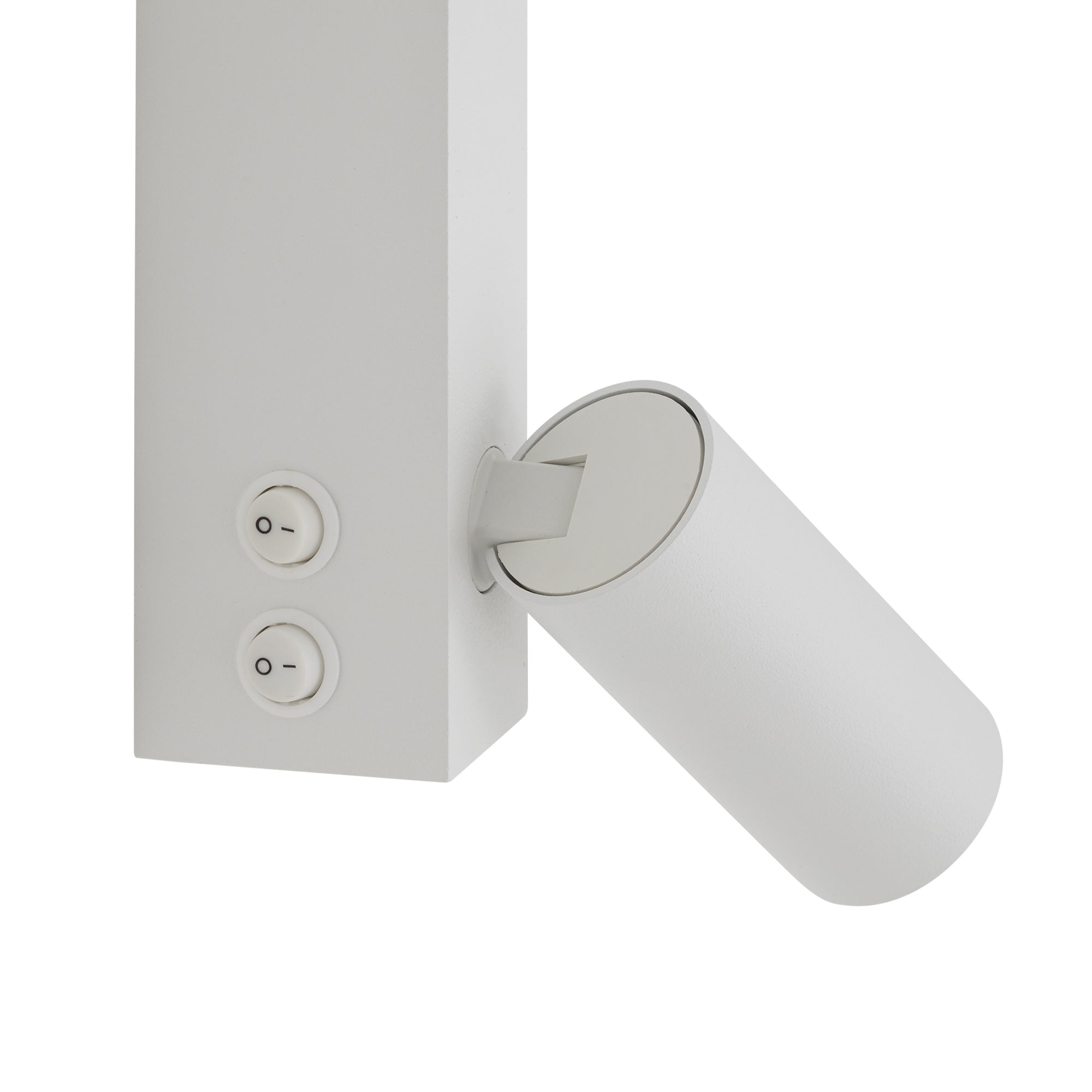 Nowodvorski Kinkiet regulowany z włącznikiem EASY LED LEFT 1x10W only LED, 1x11W LED 50/60Hz - Aluminium - Biały