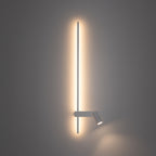 Nowodvorski Kinkiet regulowany z włącznikiem EASY LED LEFT 1x10W only LED, 1x11W LED 50/60Hz - Aluminium - Biały 11578