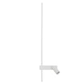 Nowodvorski Kinkiet regulowany z włącznikiem EASY LED LEFT 1x10W only LED, 1x11W LED 50/60Hz - Aluminium - Biały 11578