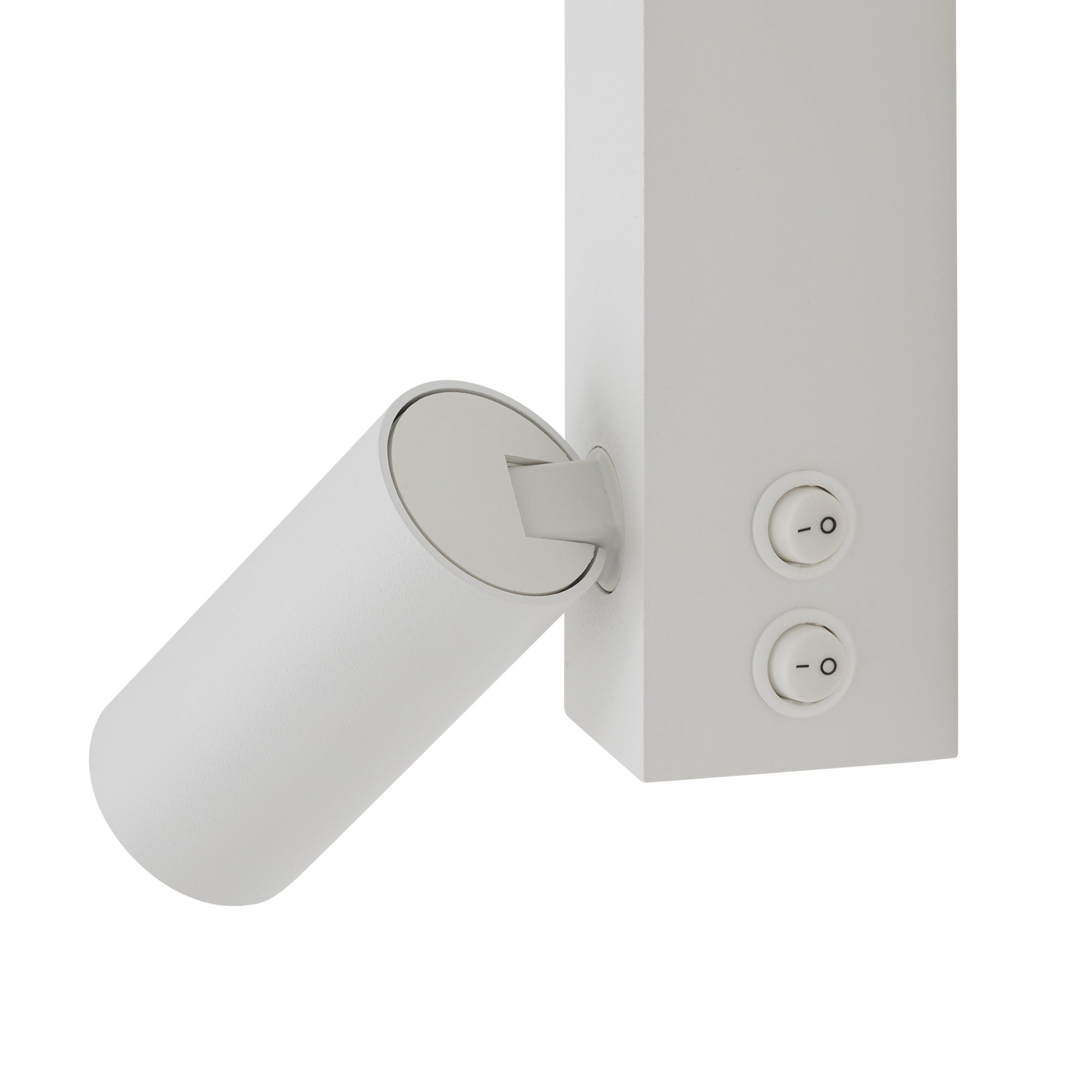 Nowodvorski Kinkiet regulowany z włącznikiem EASY LED RIGHT 1x10W only LED, 1x11W LED 50/60Hz - Aluminium - Biały