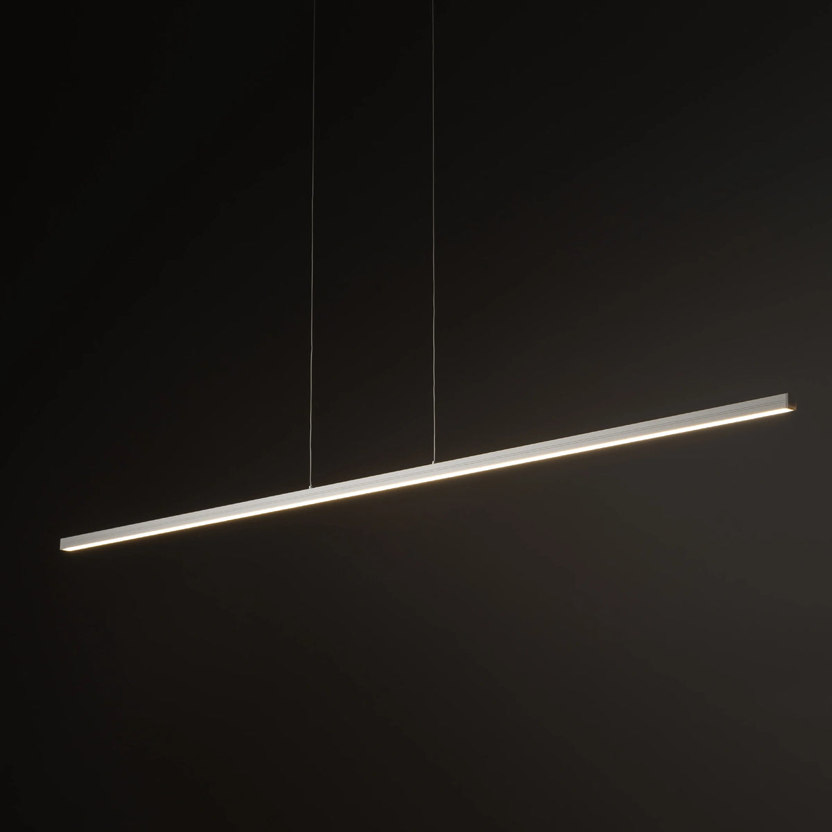 Nowodvorski Lampa liniowa sufitowa BAR LED M 32W 50/60Hz - Aluminium lakierowane - Biały I 11581 - lampa włączona