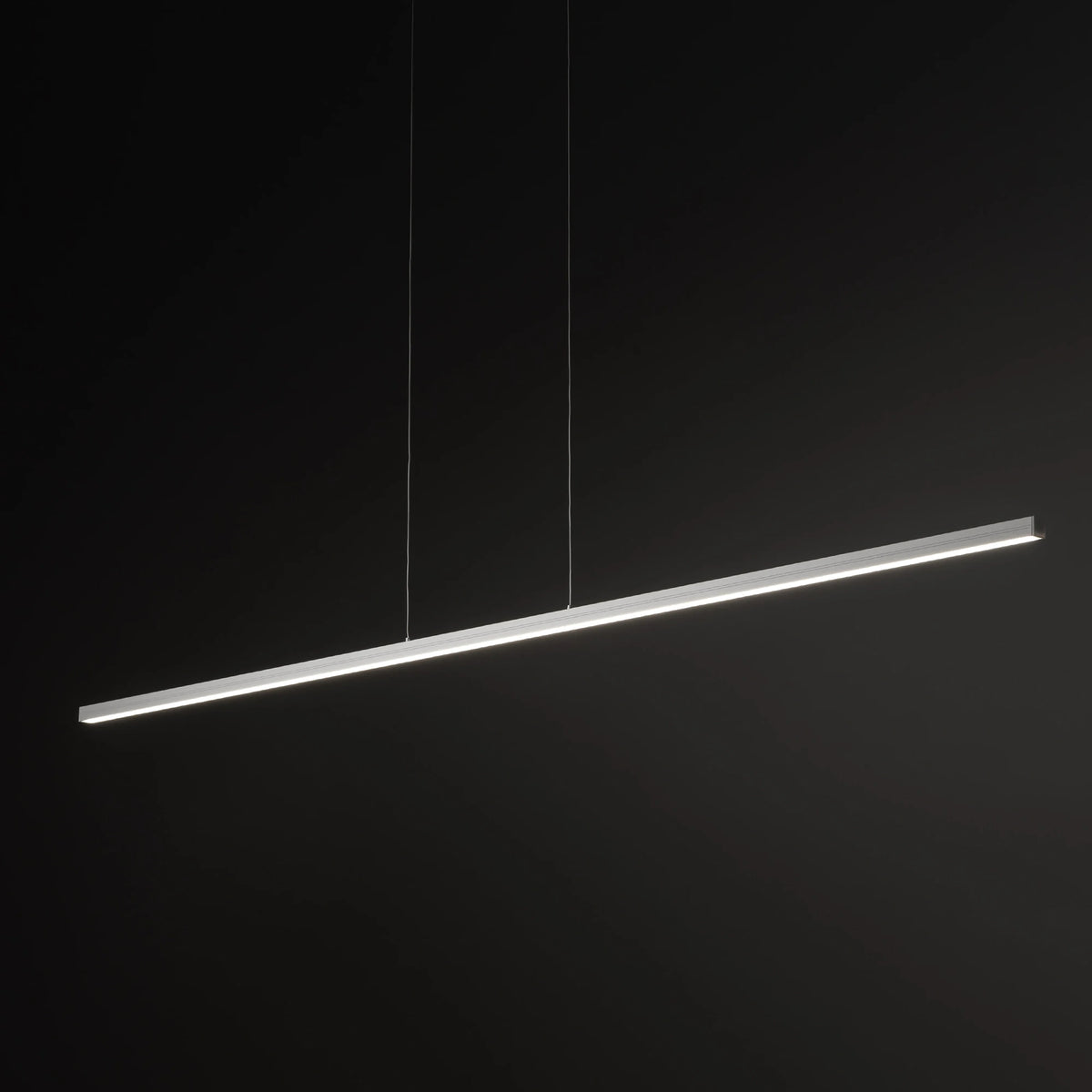 Nowodvorski Lampa liniowa sufitowa BAR LED M 32W 50/60Hz - Aluminium lakierowane - Biały II 11582 - lampa włączona