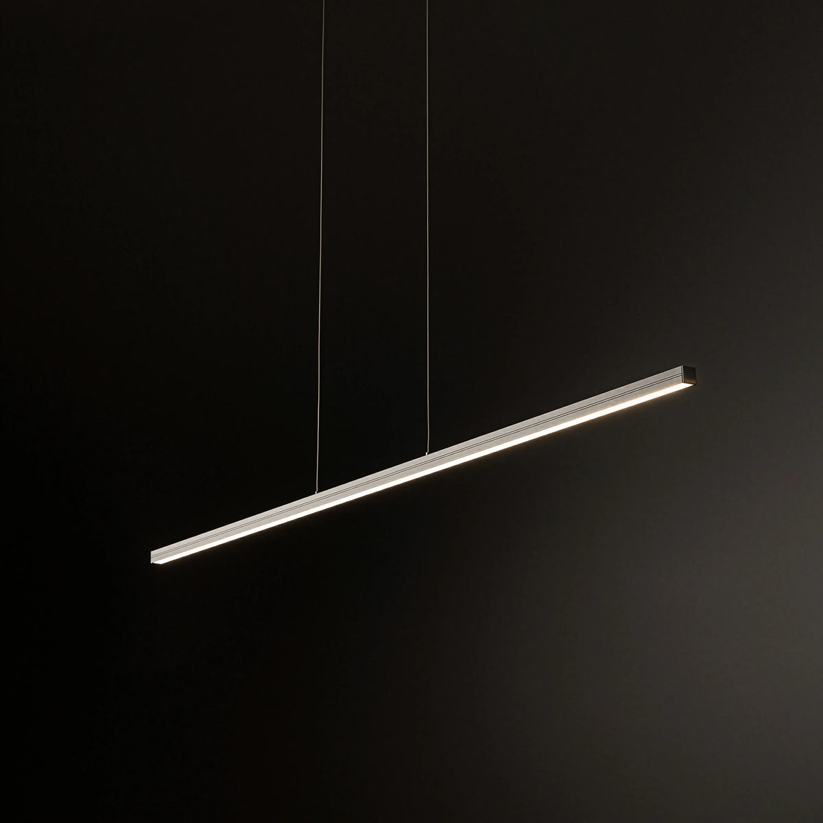 Nowodvorski Lampa liniowa sufitowa BAR LED S 27W 50/60Hz - Aluminium lakierowane - Biały I 11583 - lampa włączona