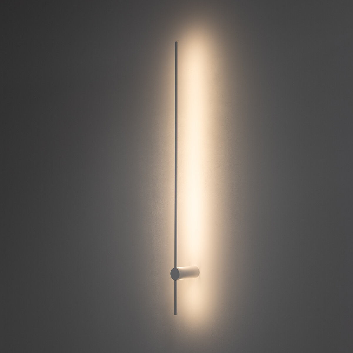 Nowodvorski Kinkiet SABER LED L 16W 50/60Hz - Aluminium lakierowane - Biały I 11588 - lampa włączona