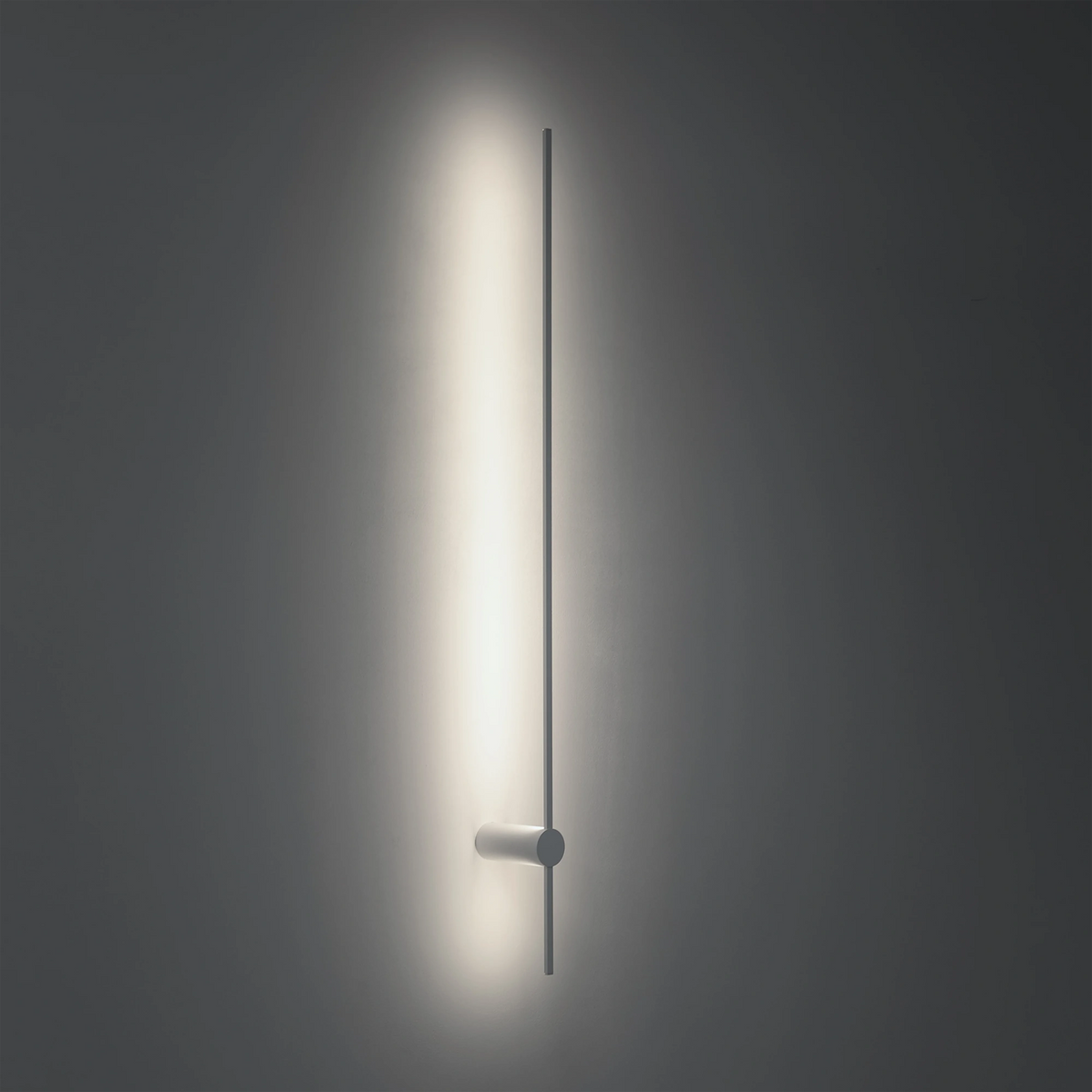 Nowodvorski Kinkiet SABER LED L 16W 50/60Hz - Aluminium lakierowane - Biały II 11590 - lampa włączona