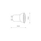 Nowodvorski Reflektor LED REFLECTOR LED, GU10, R35, 4W , CERAMIC 4W 220-230 50/60 - Ceramika 11598