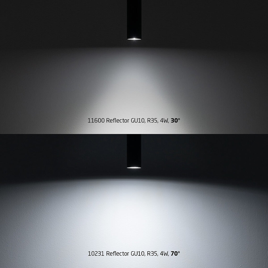 Nowodvorski Reflektor LED REFLECTOR LED, GU10, R35, 4W , CERAMIC 4W 220-230 50/60 - Ceramika 11600