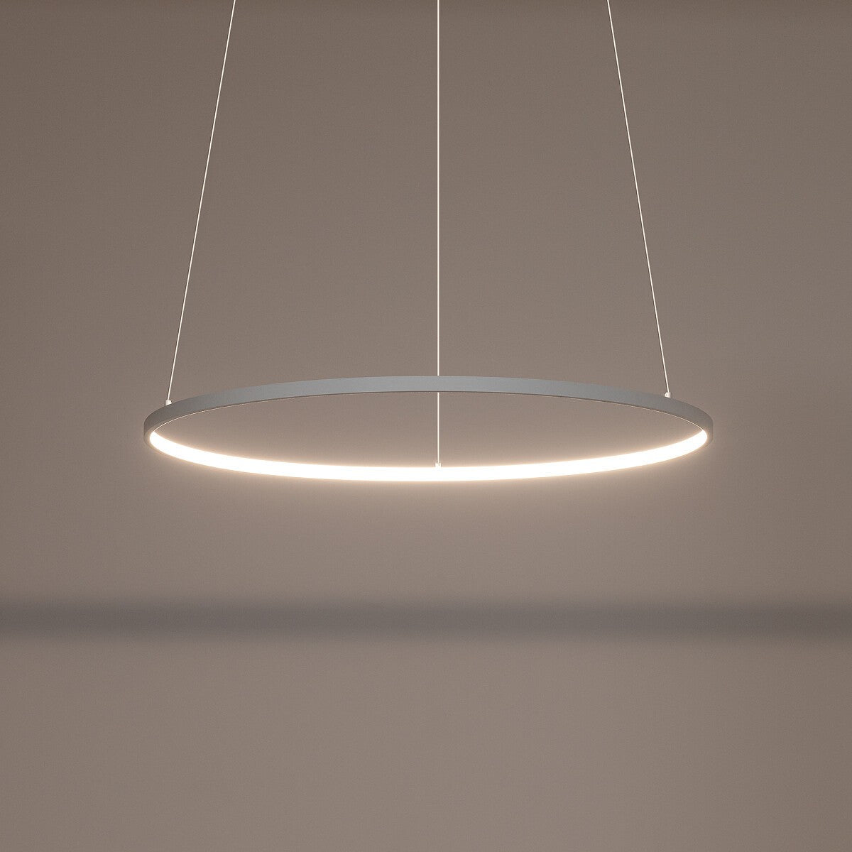Nowodvorski Lampa wisząca CIRCOLO LED M 21W 50/60Hz - Aluminium lakierowane - Biały I 11604