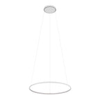 Nowodvorski Lampa wisząca CIRCOLO LED M 21W 50/60Hz - Aluminium lakierowane - Biały I