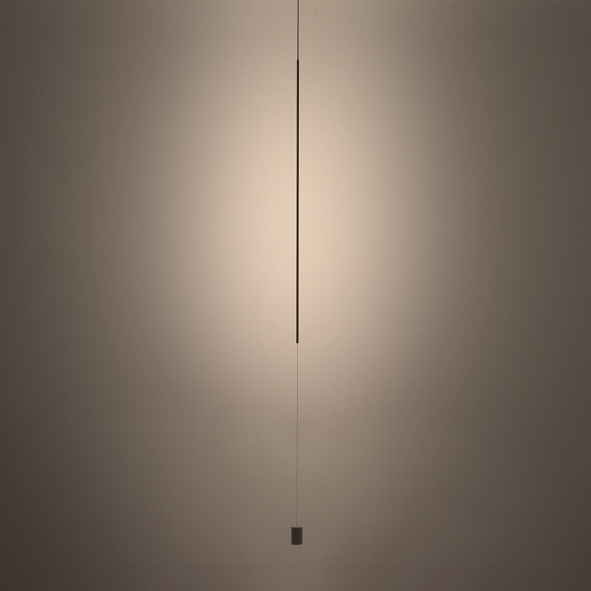 Nowodvorski Lampa wisząca VERTIC LED 19W 50/60Hz - Aluminium lakierowane - Biały I 11606 - lampa włączona