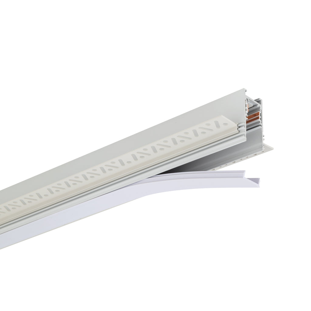 Nowodvorski System szynowy LVM RECESSED TRACK 1M - Aluminium - Biały 11624