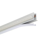 Nowodvorski System szynowy LVM RECESSED TRACK 2M - Aluminium - Biały 11625
