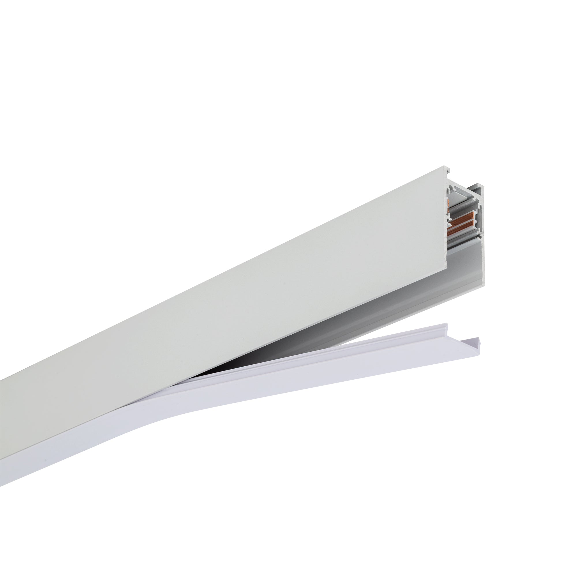 Nowodvorski System szynowy LVM TRACK 2M - Aluminium - Biały 11627