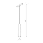 Nowodvorski System szynowy LVM ROLLER LED 9W 4000K 9W 48 - Aluminium lakierowane - Biały 11641