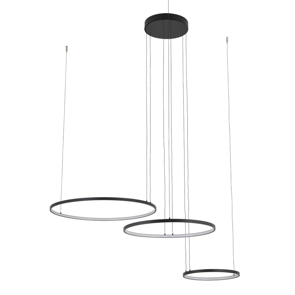 Nowodvorski Lampa wisząca CIRCOLO POWER LED 85W 220-230 50/60 - Aluminium lakierowane - Czarny 11648