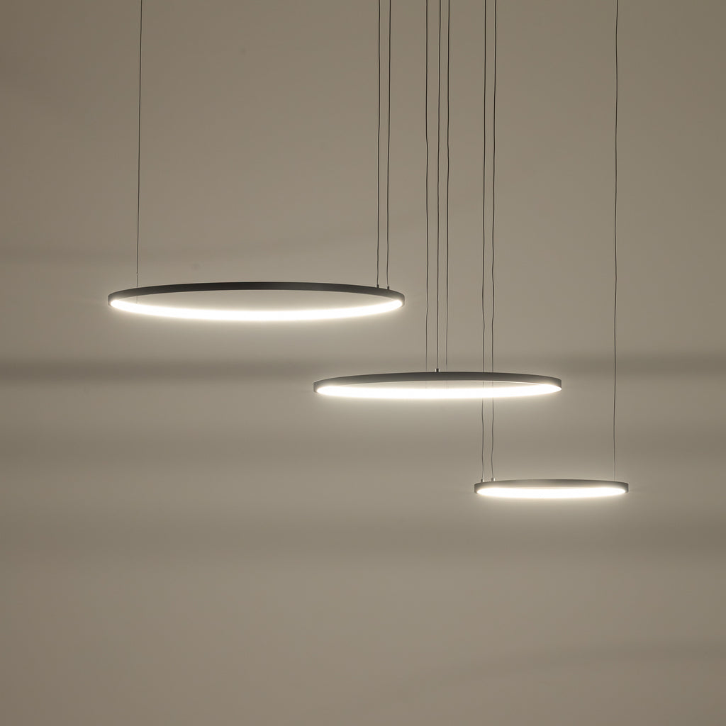Nowodvorski Lampa wisząca CIRCOLO POWER LED 85W 220-230 50/60 - Aluminium lakierowane - Czarny 11648