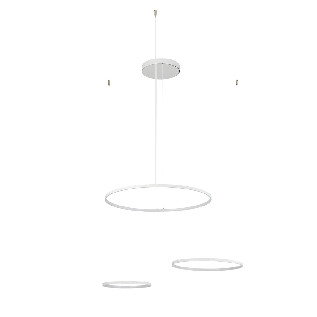 Nowodvorski Lampa wisząca CIRCOLO POWER LED 85W 220-230 50/60 - Aluminium lakierowane - Biały 11649