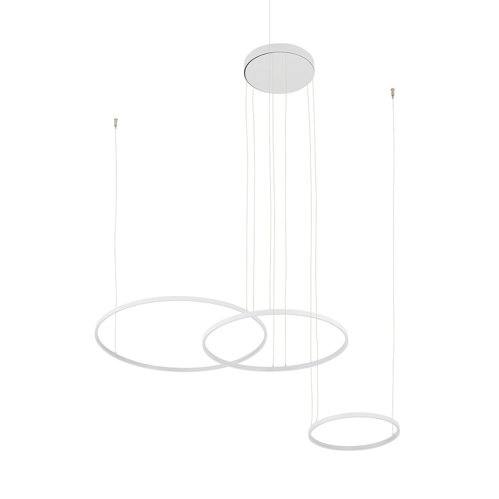 Nowodvorski Lampa wisząca CIRCOLO POWER LED 85W 220-230 50/60 - Aluminium lakierowane - Biały 11649