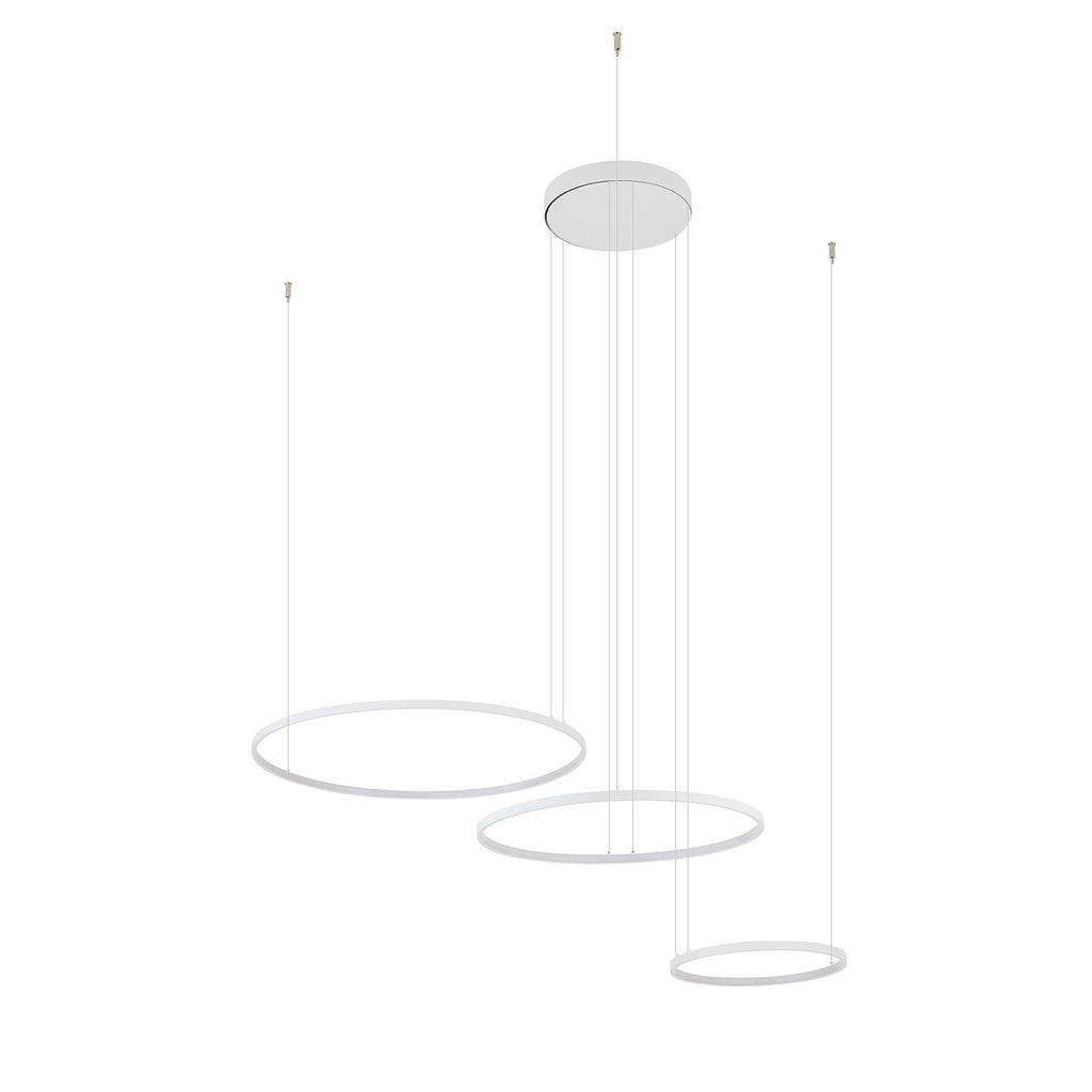 Nowodvorski Lampa wisząca CIRCOLO POWER LED 85W 220-230 50/60 - Aluminium lakierowane - Biały 11649