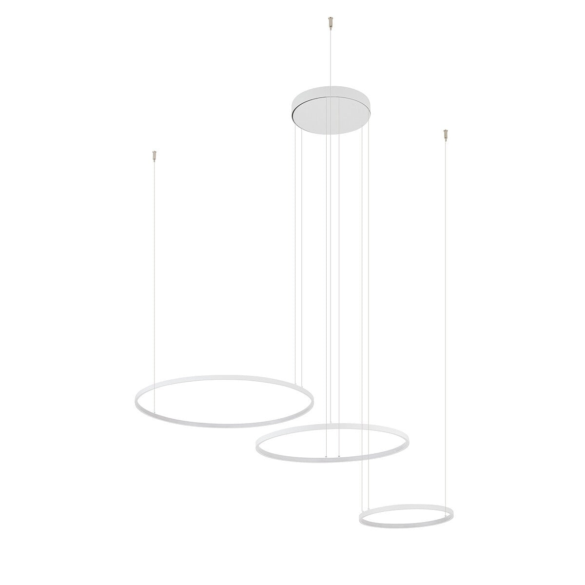 Nowodvorski Lampa wisząca CIRCOLO POWER LED 85W 220-230 50/60 - Aluminium lakierowane - Biały 11649