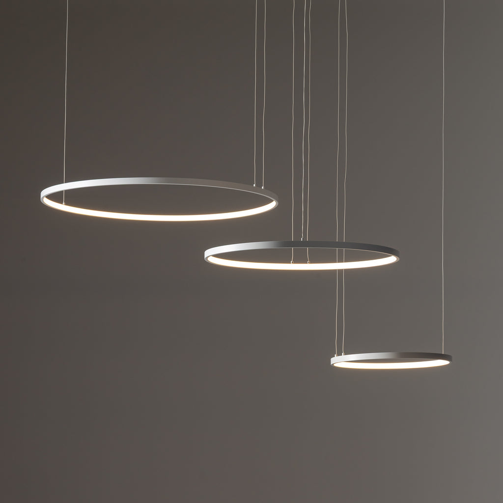 Nowodvorski Lampa wisząca CIRCOLO POWER LED 85W 220-230 50/60 - Aluminium lakierowane - Biały 11649