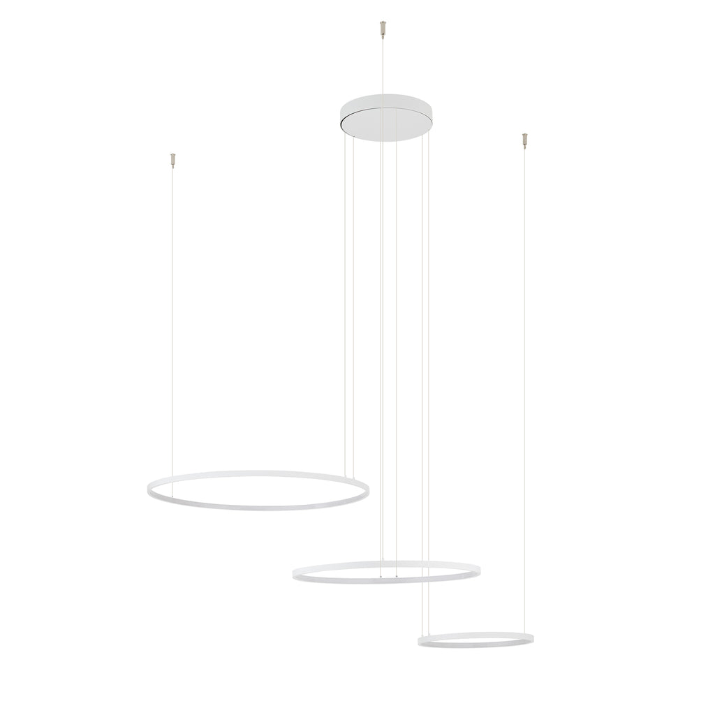 Nowodvorski Lampa wisząca CIRCOLO POWER LED 85W 220-230 50/60 - Aluminium lakierowane - Biały 11649