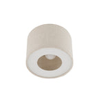 Nowodvorski Lampa przysufitowa SANTANA S 15W only LED 220-230 50/60 Hz - Tkanina - Kremowy 11650
