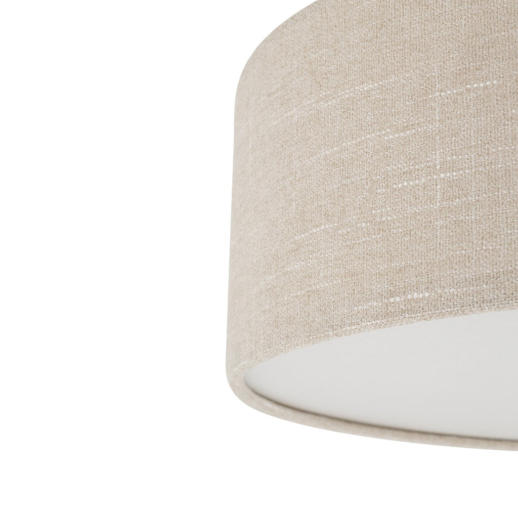Nowodvorski Lampa wisząca SANTANA  L 25W only LED 220-230 50/60 Hz - Tkanina - Kremowy 11653