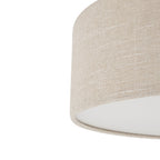 Nowodvorski Lampa wisząca SANTANA  L 25W only LED 220-230 50/60 Hz - Tkanina - Kremowy 11653