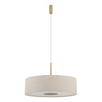 Nowodvorski Lampa wisząca SANTANA  L 25W only LED 220-230 50/60 Hz - Tkanina - Kremowy 11653