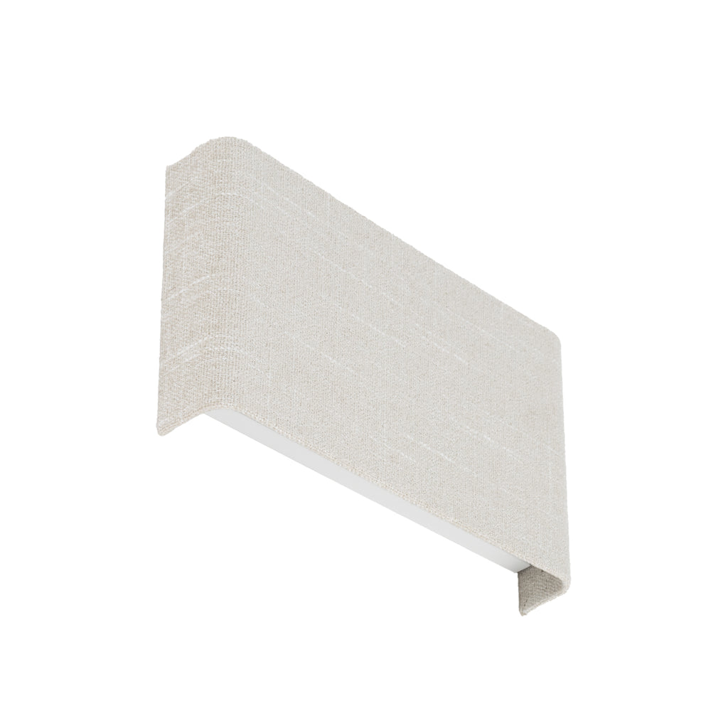 Nowodvorski Kinkiet SANTANA B 10W only LED 220-230 50/60 - Tkanina - Kremowy 11655