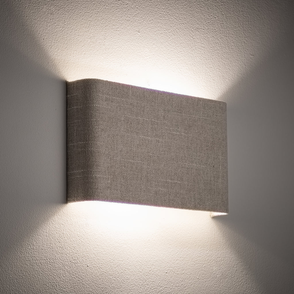 Nowodvorski Kinkiet SANTANA B 10W only LED 220-230 50/60 - Tkanina - Kremowy 11655