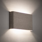 Nowodvorski Kinkiet SANTANA B 10W only LED 220-230 50/60 - Tkanina - Kremowy 11655