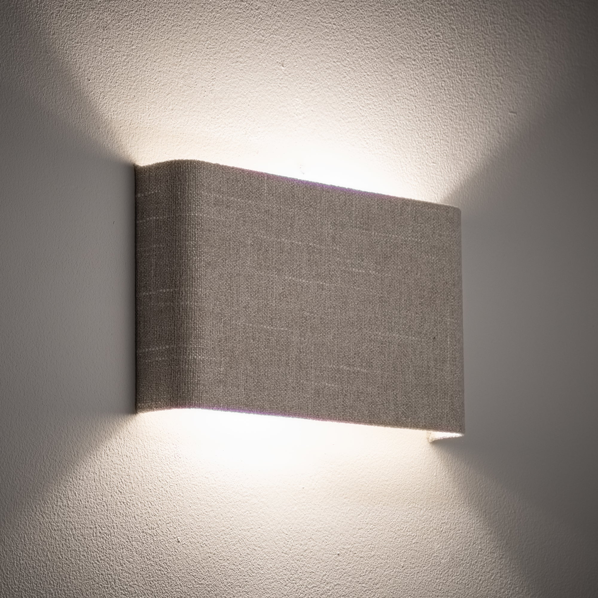 Nowodvorski Kinkiet SANTANA B 10W only LED 220-230 50/60 - Tkanina - Kremowy 11655