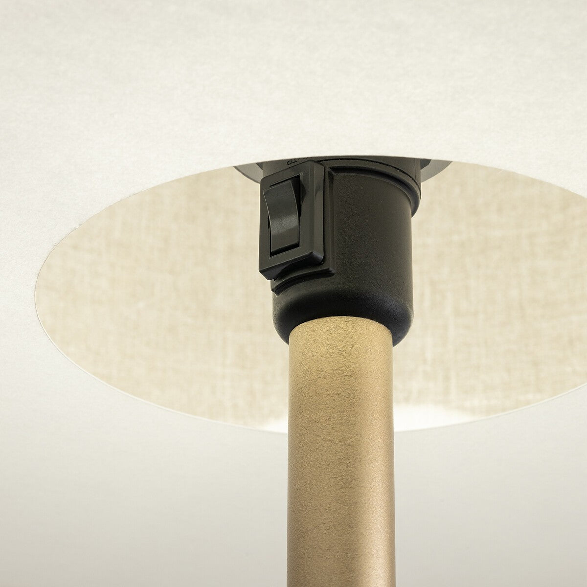 Nowodvorski Lampa podłogowa SANTANA 25W only LED 220-230 50/60 Hz - Tkanina - Kremowy 11656