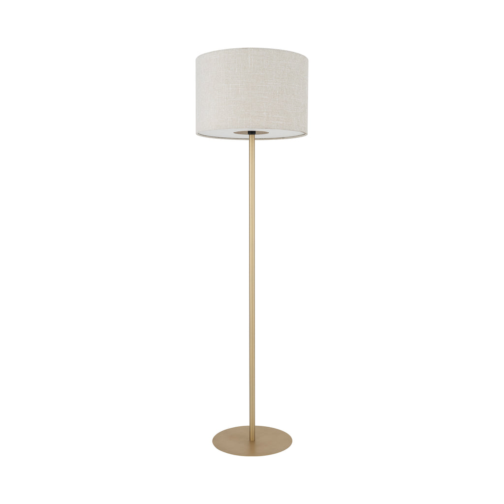 Nowodvorski Lampa podłogowa SANTANA 25W only LED 220-230 50/60 Hz - Tkanina - Kremowy 11656