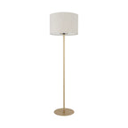 Nowodvorski Lampa podłogowa SANTANA 25W only LED 220-230 50/60 Hz - Tkanina - Kremowy 11656