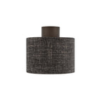 Nowodvorski Lampa przysufitowa AMARELA S 15W only LED 220-230 50/60 Hz - Tkanina - Czarny melanż 11657