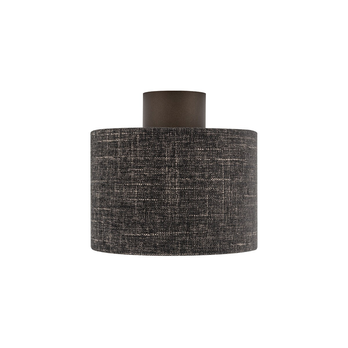 Nowodvorski Lampa przysufitowa AMARELA S 15W only LED 220-230 50/60 Hz - Tkanina - Czarny melanż 11657