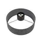 Nowodvorski Lampa przysufitowa AMARELA M 25W only LED 220-230 50/60 Hz - Tkanina - Czarny melanż 11658