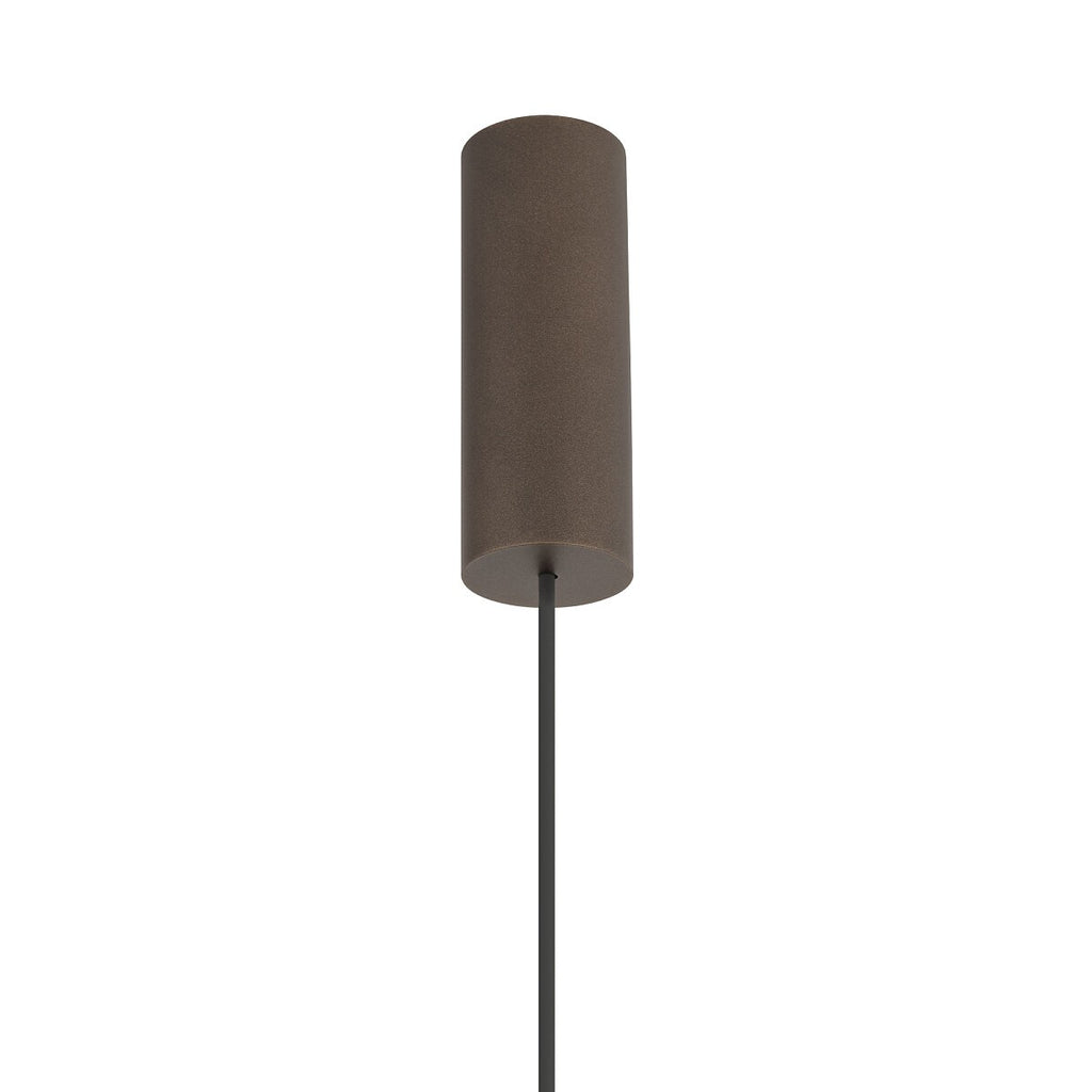 Nowodvorski Lampa wisząca AMARELA M 25W only LED 220-230 50/60 Hz - Tkanina - Czarny melanż 11659
