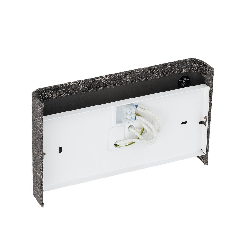 Nowodvorski Kinkiet AMARELA B 10W only LED 220-230 50/60 - Tkanina - Czarny melanż 11662