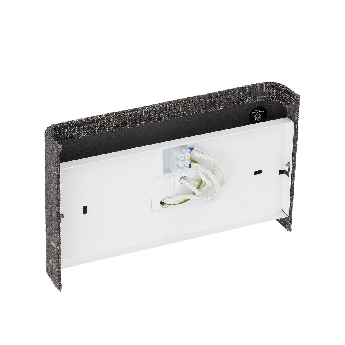Nowodvorski Kinkiet AMARELA B 10W only LED 220-230 50/60 - Tkanina - Czarny melanż 11662