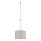 Nowodvorski Lampa wisząca CEDRO S 15W only LED 220-230 50/60 Hz - Tkanina - Beżowy 11664