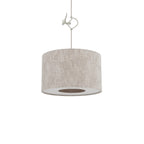 Nowodvorski Lampa wisząca CEDRO S 15W only LED 220-230 50/60 Hz - Tkanina - Beżowy 11664